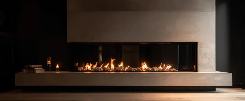 Gas Fireplace Ember Bed Design Services in Tallahassee, Florida