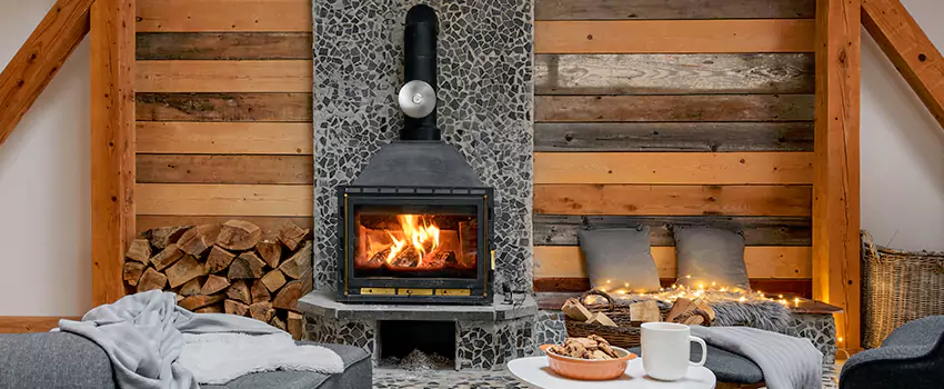 Thelin Hearth Products Direct Vent Gas Stove Fireplace Inspection in Tallahassee, Florida